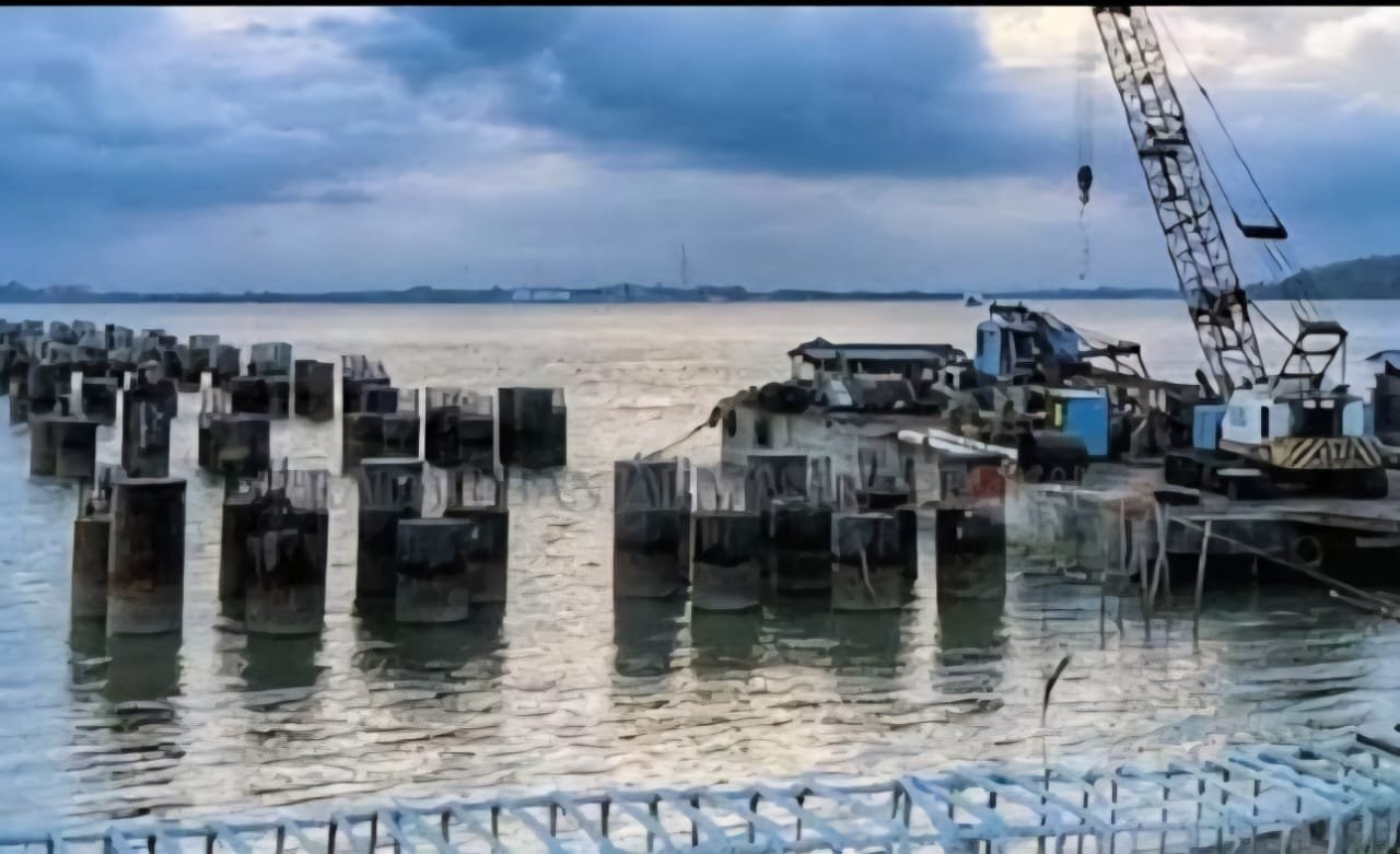 Proyek Jembatan Batulicin-Kotabaru Lanjut, Tanah Bumbu Kucurkan Rp100 Miliar 