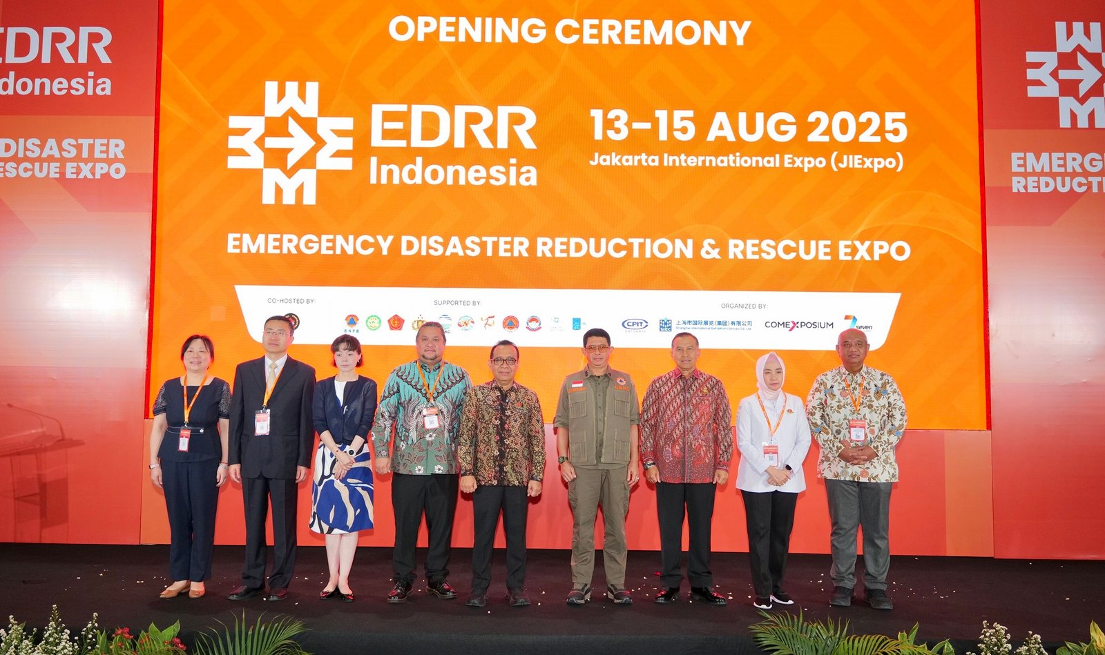 EDRR Indonesia 2025 Resmi Dibuka, Siap Wujudkan Kolaborasi Hadapi Bencana