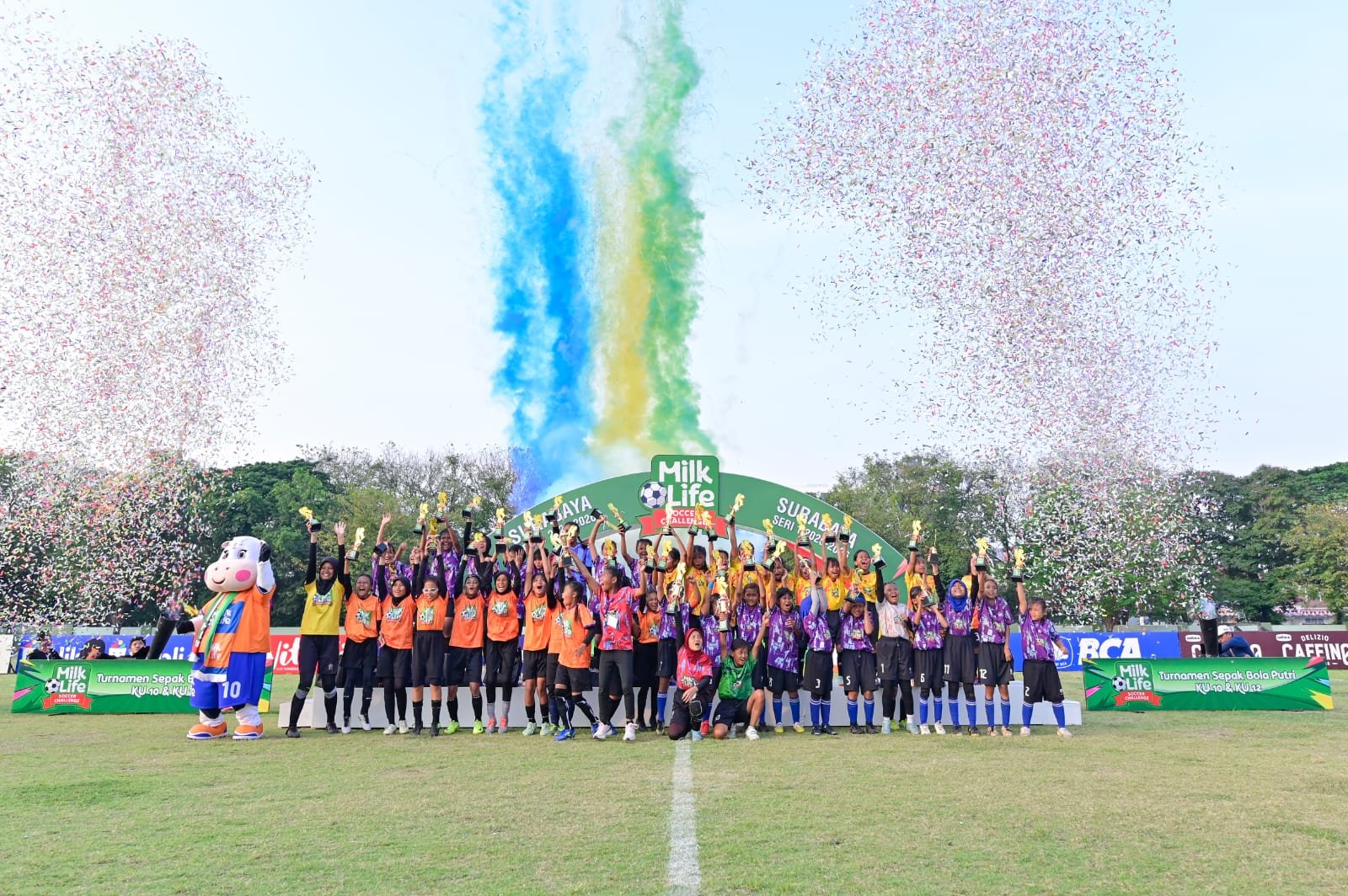 SDN Kalirungkut I/264 Borong Gelar Juara di MLSC Seri 1 Surabaya 2025/2026