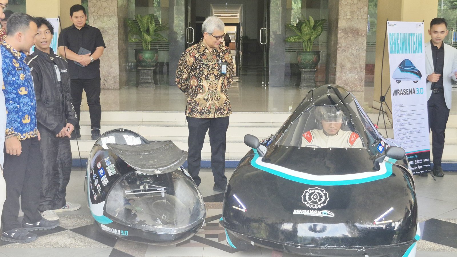 Bengawan Team UNS Pamerkan Prototipe Mobil Hemat Energi Generasi 3.0