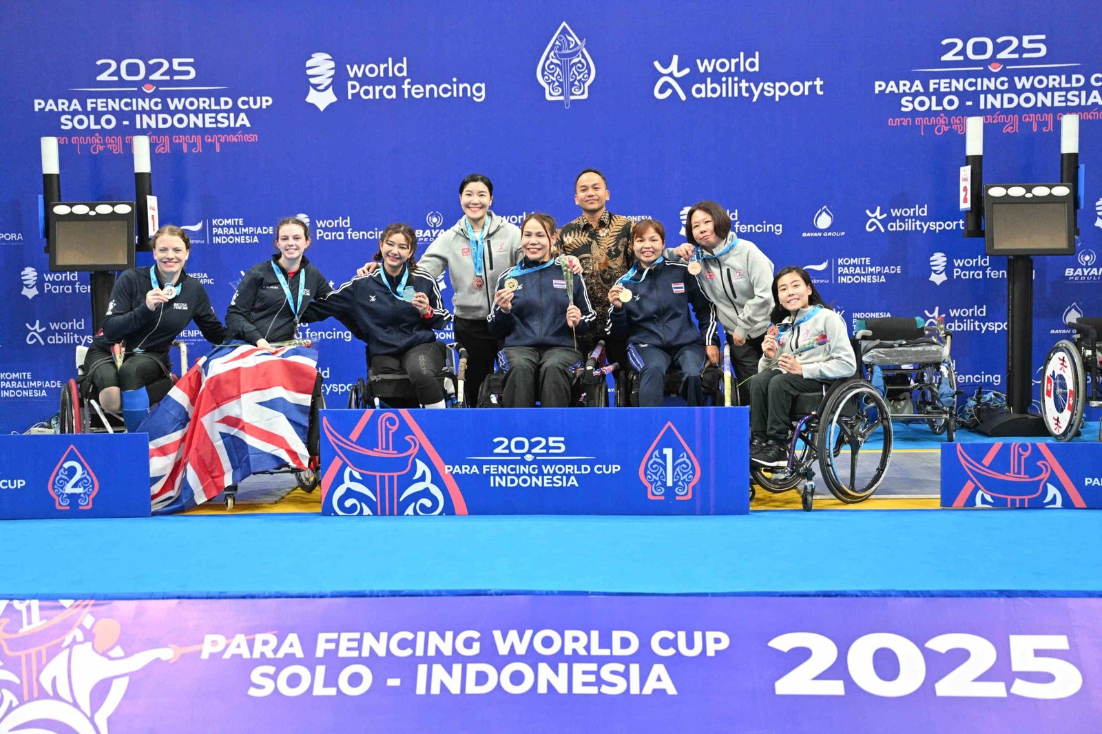 Thailand Juara Umum Para Fencing World Cup 2025, Indonesia Tanpa Medali 