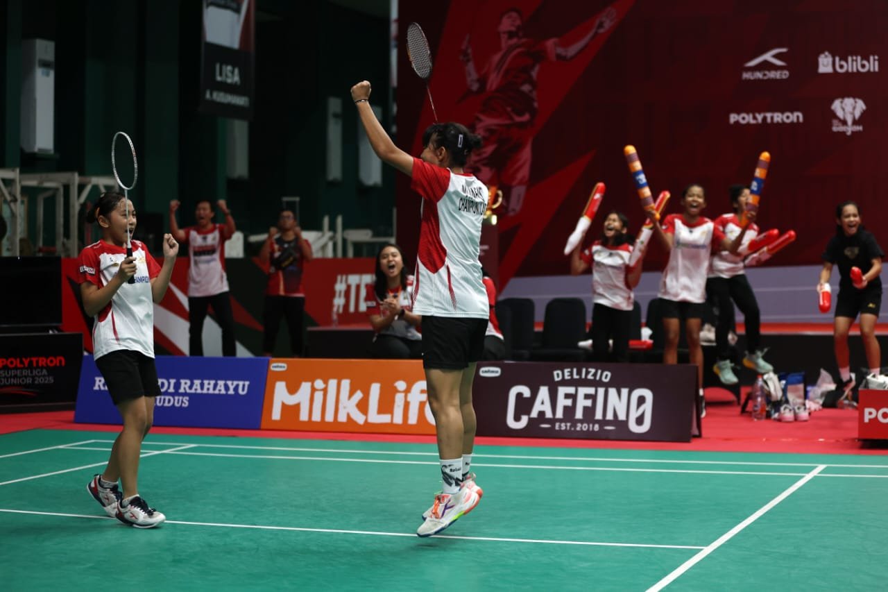 Daftar Juara Polytron Superliga Junior 2025: PB Djarum Borong Dua Gelar