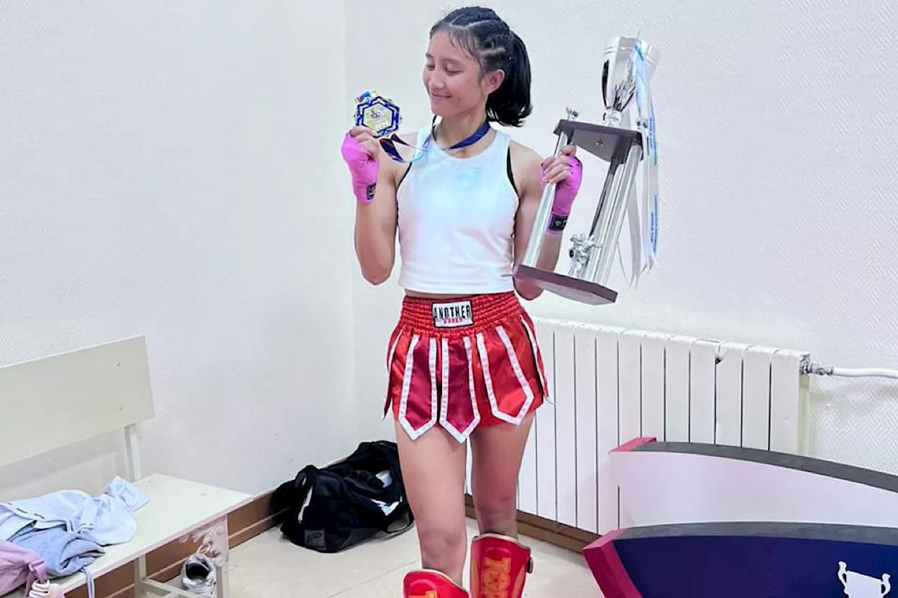 Polwan Sumut Raih Medali Emas Piala Dunia Kickboxing 2025